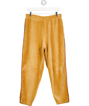 ASOS Orange Velour Cord Loose Fit Joggers UK S