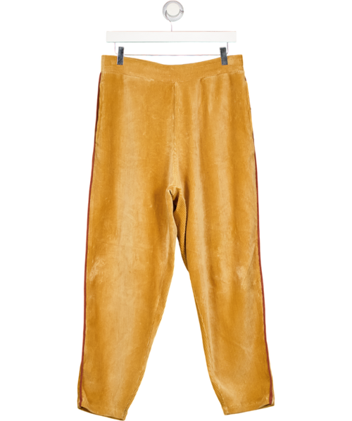 ASOS Orange Velour Cord Loose Fit Joggers UK S