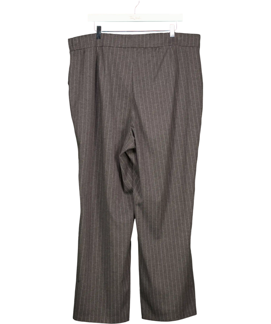 H&M Grey Tailored Barrel Trousers UK XXL