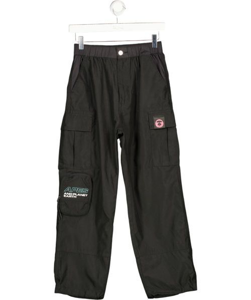 AAPE By A Bathing Ape Cargo Trousers In Black UK XXS