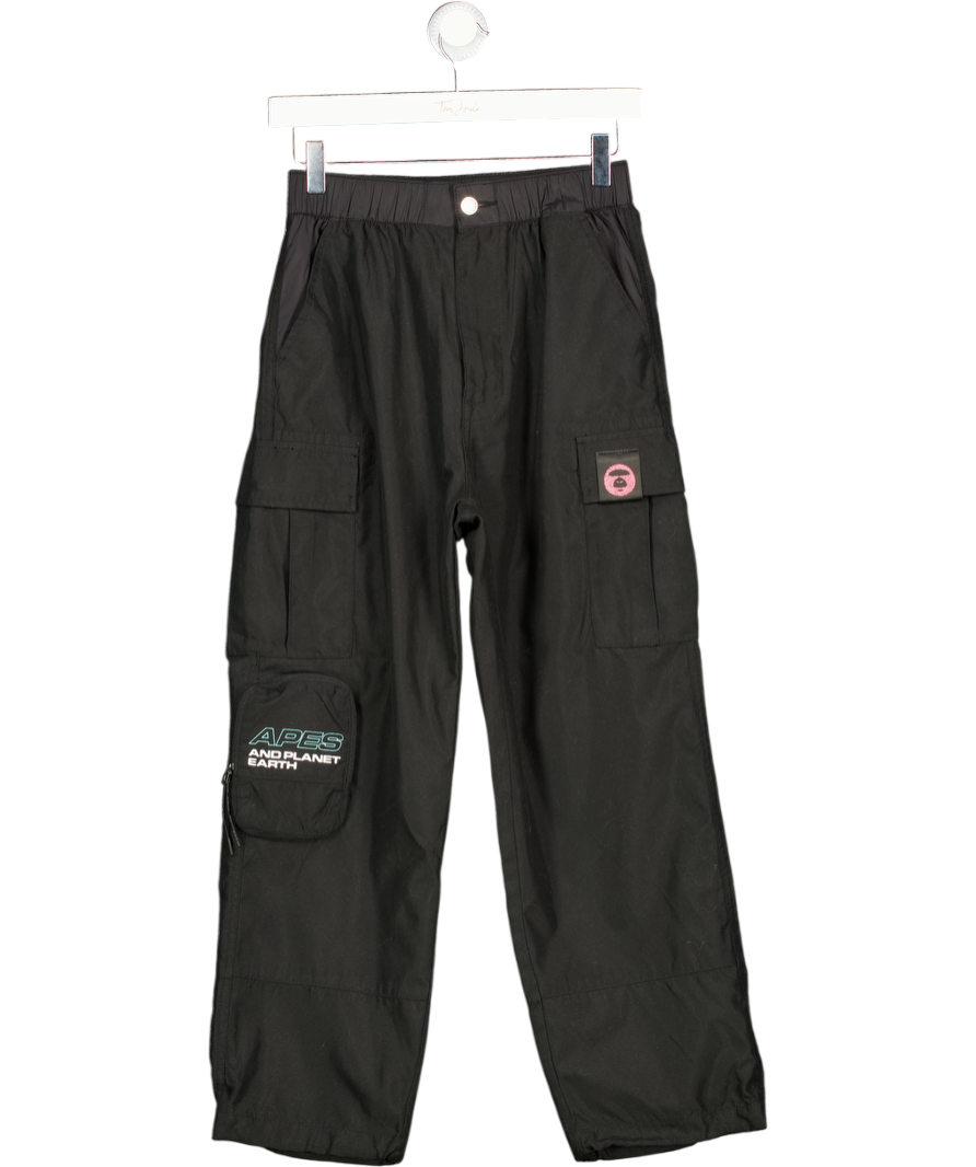 AAPE By A Bathing Ape Cargo Trousers In Black UK XXS