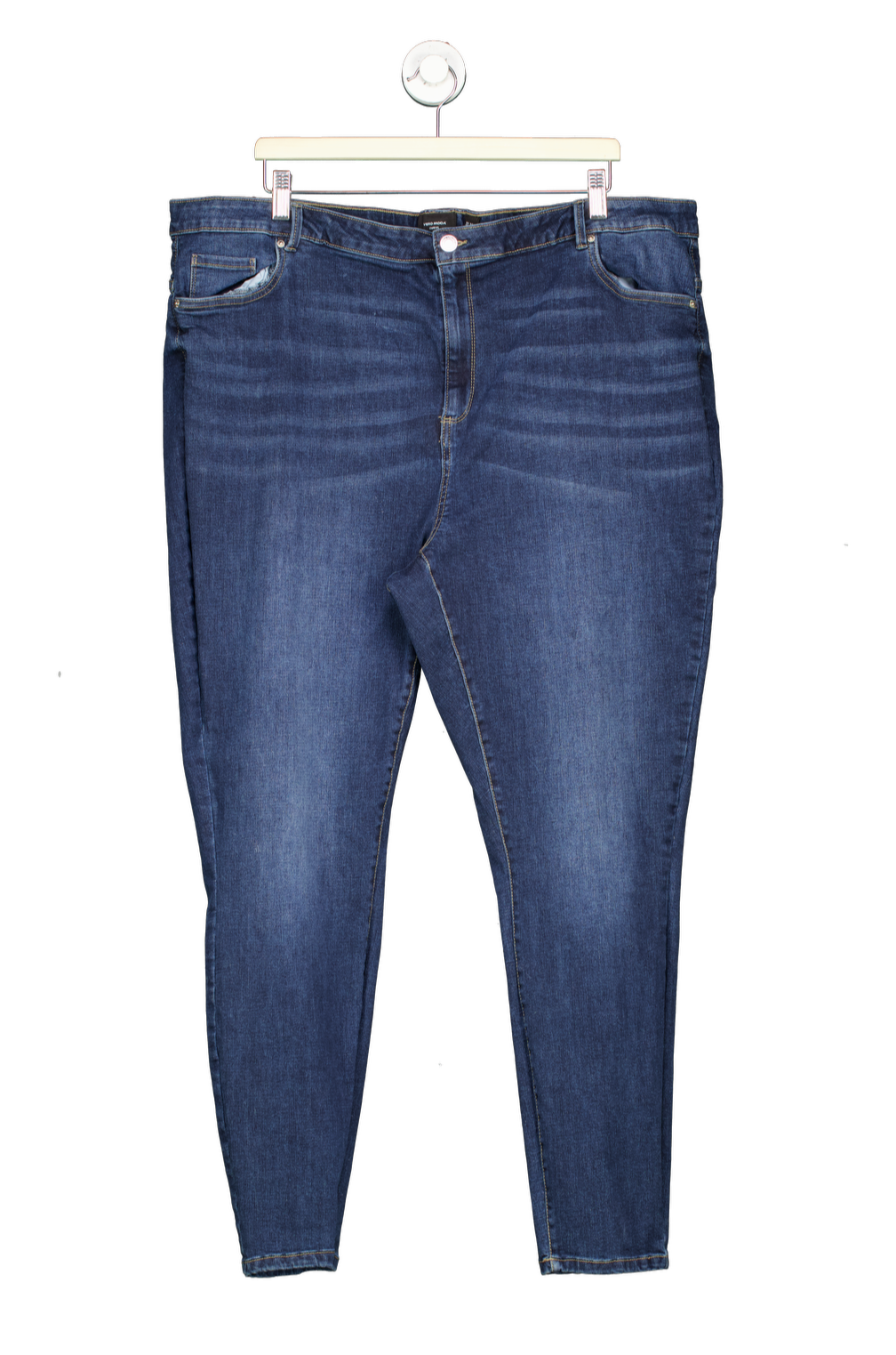 Very Blue Curve High Waist Skinny Jeans - W54 UK XXL