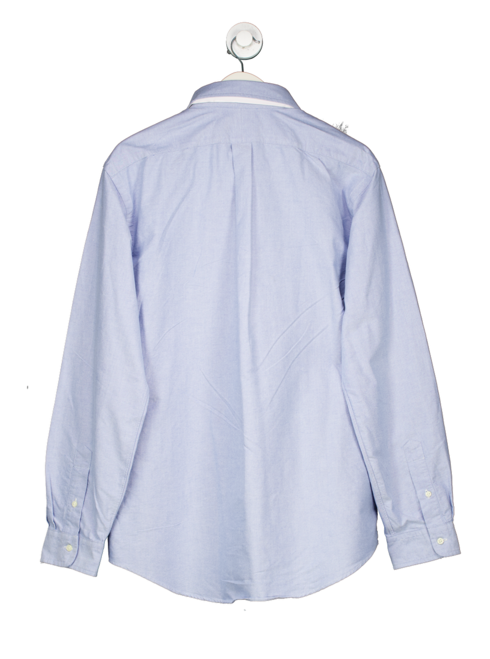 Polo Ralph Lauren Blue Custom Fit Embroidered Logo Cotton Shirt UK XL