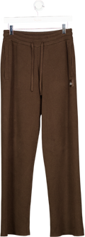 alo yoga Brown Scholar Knit High-waist Cargo Pant UK S