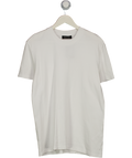 NOVO White Heavyweight Organic Cotton T-shirt UK XS/S