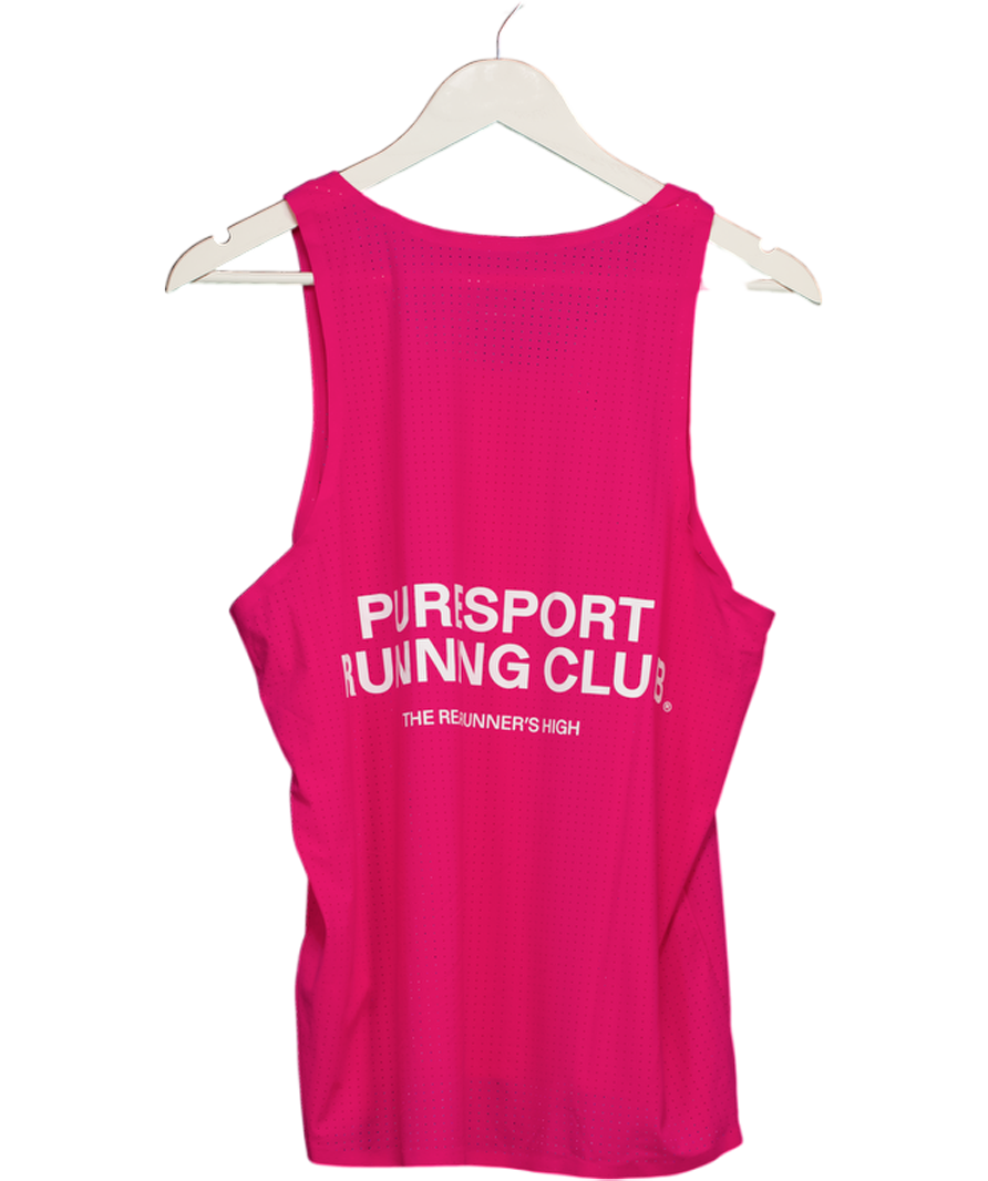 Puresport Pink Performance Singlet UK S