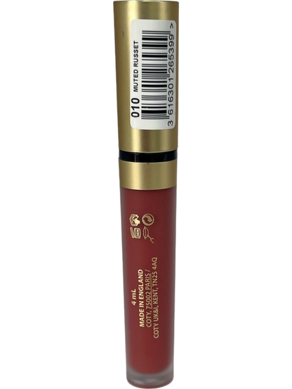 Max Factor Colour Exlixir Soft Matte Lip Colour 4ml - Muted Russet