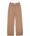 THREADBARE Straight Leg Jeans In Mocha Brown UK 8