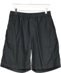 American Vintage Black 100% Cotton Relaxed Shorts Bailow UK M/L
