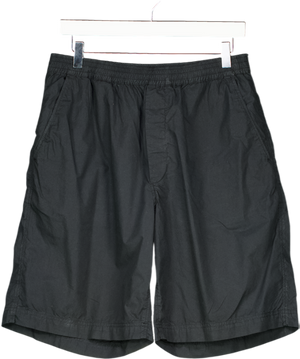 American Vintage Black 100% Cotton Relaxed Shorts Bailow UK M/L