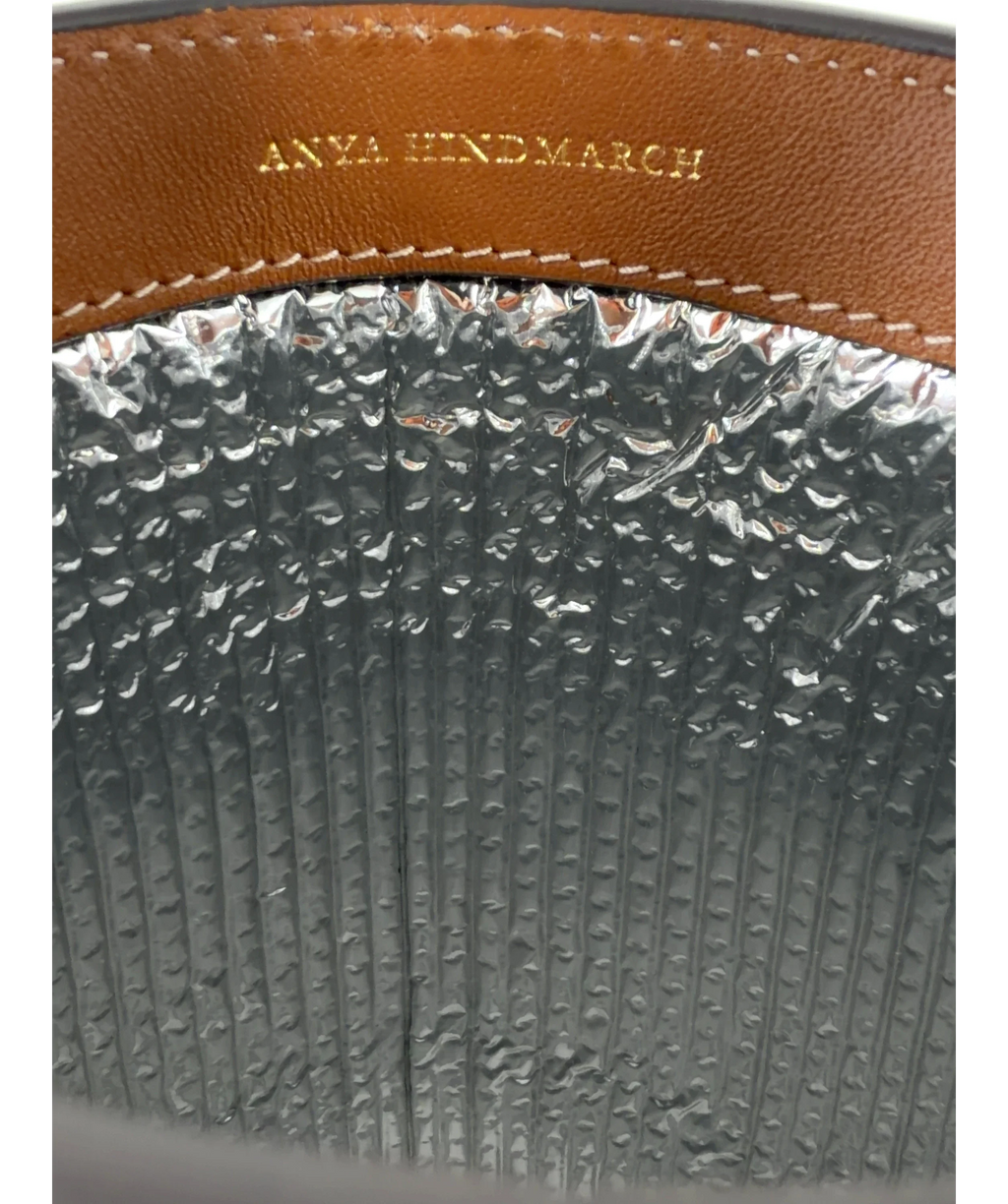 Anya Hindmarch Brown Colour — label