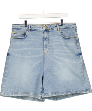 Ambela Blue Stretch Denim Shorts UK 20