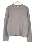 DL1961 Grey Ashen Supersoft Luxury Crew Neck Jumper UK S