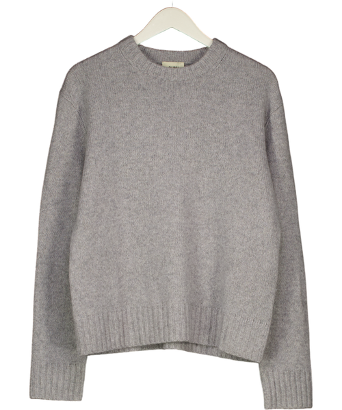 DL1961 Grey Ashen Supersoft Luxury Crew Neck Jumper UK S