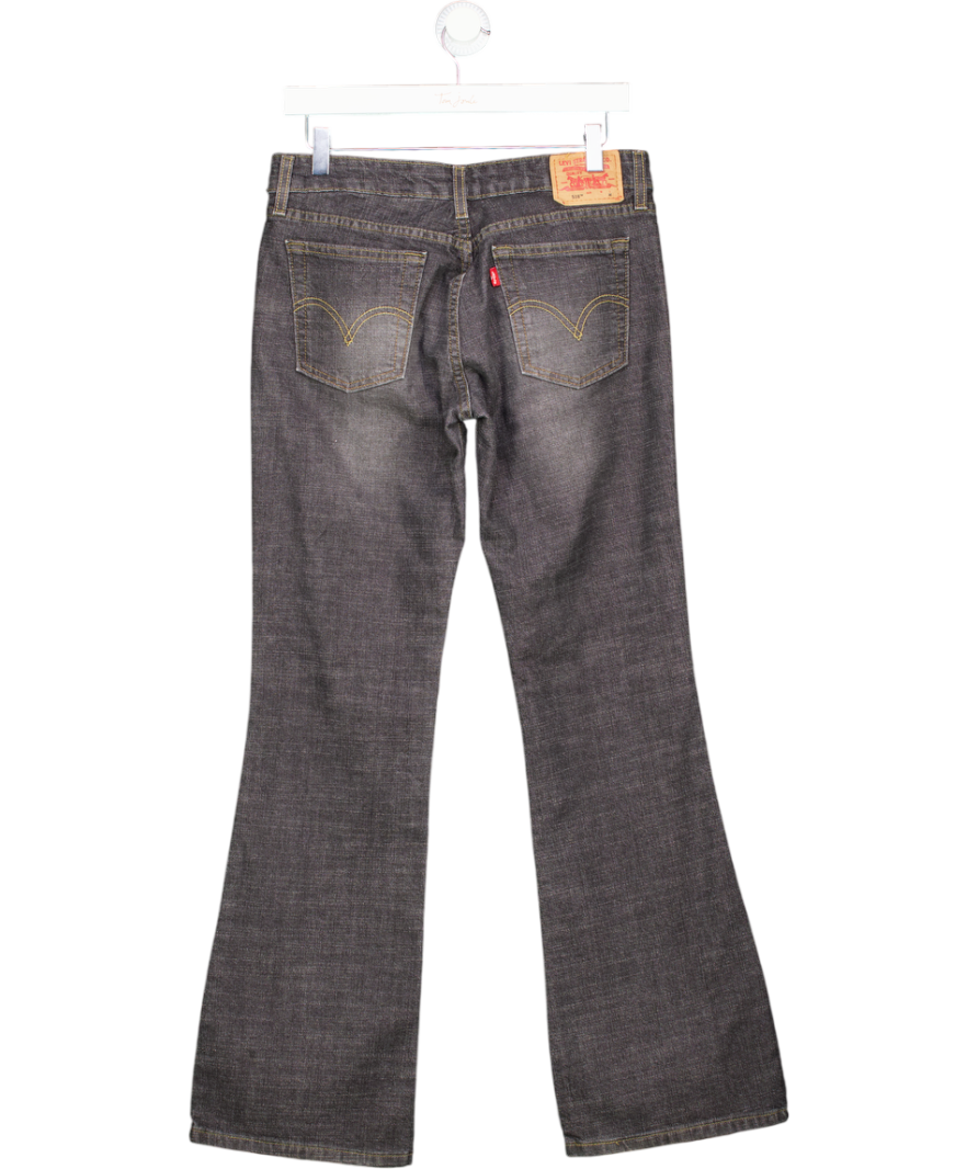 LEVI'S Grey Superlow Stretch Bootcut Jeans W31