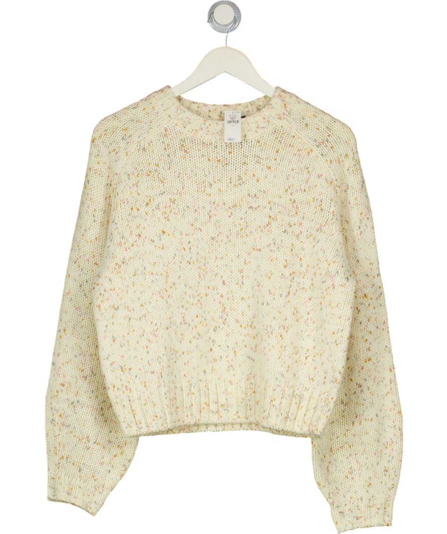 GAP Cream Soft Touch Flecked Knitted Jumper UK XS