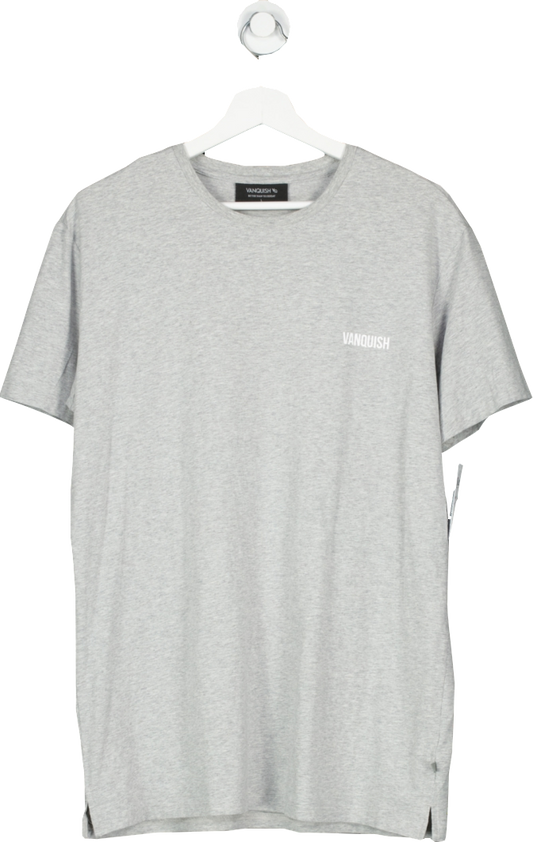 Vanquish Grey Essential T Shirt UK L