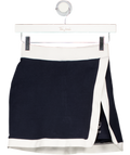 GUESS Navy & White Embroidered Logo Activewear Skort UK XS