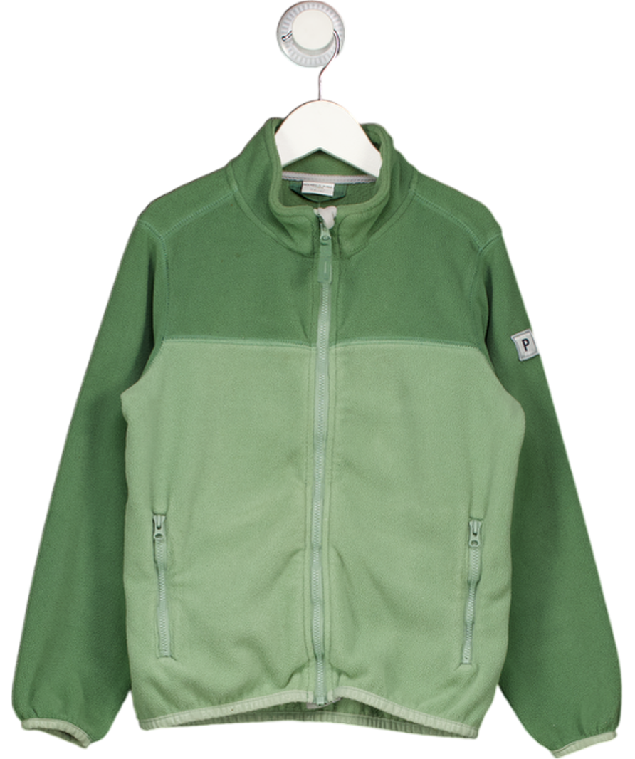 Polarn O Pyret Green Fleece Zip Up Jacket 6 Years