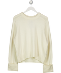 Abercrombie & Fitch Cream Madeline Crew Sweater UK M
