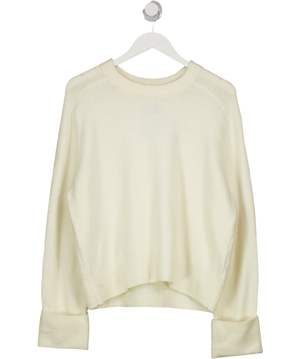 Abercrombie & Fitch Cream Madeline Crew Sweater UK M