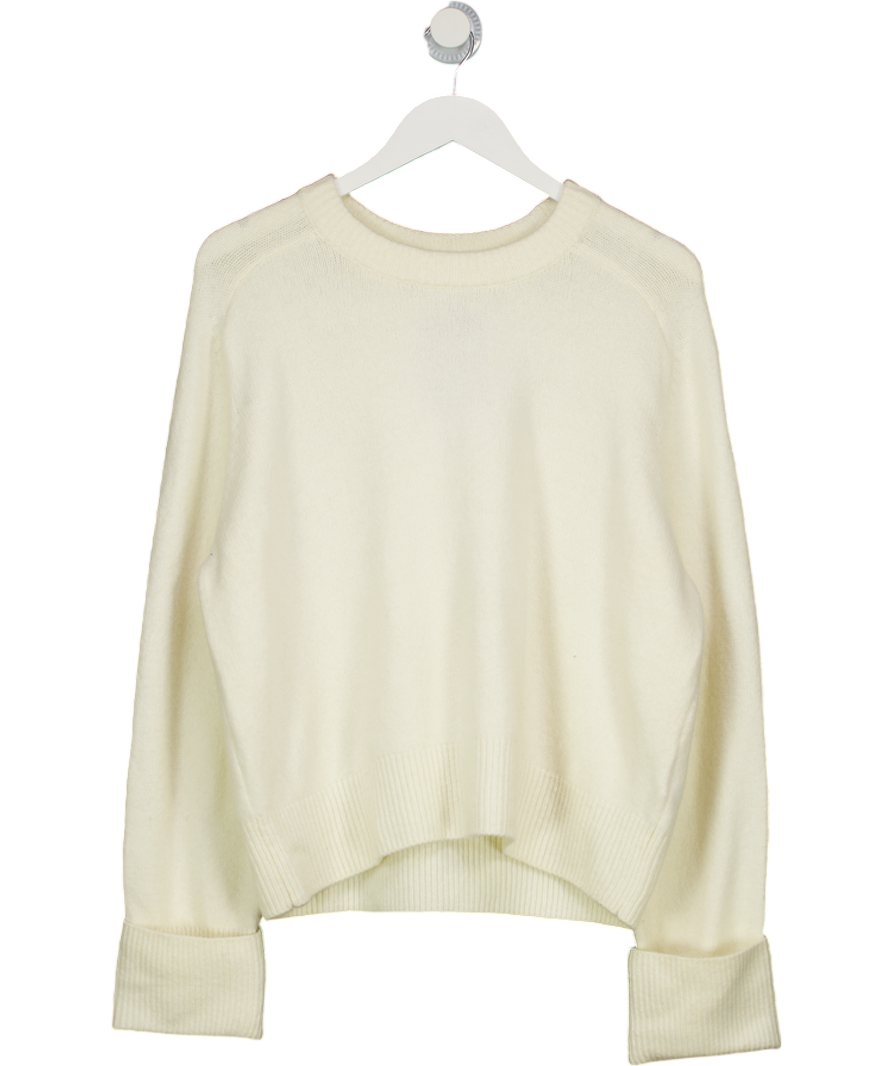 Abercrombie & Fitch Cream Madeline Crew Sweater UK M