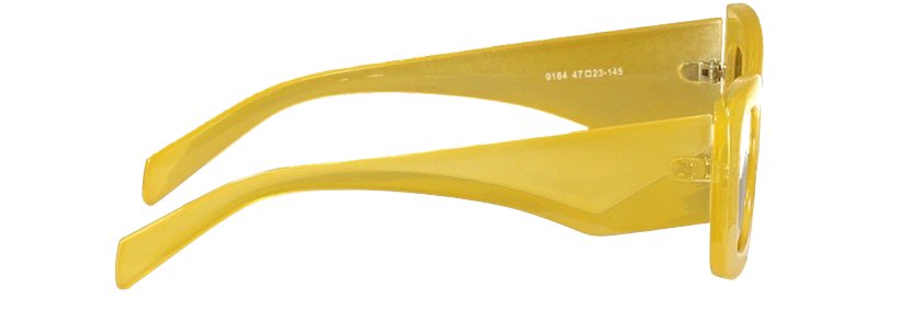Valeye Yellow The Val Sunglasses One Size