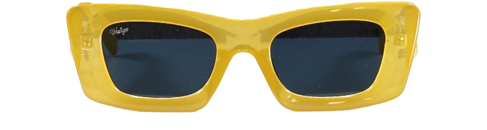 Valeye Yellow The Val Sunglasses One Size