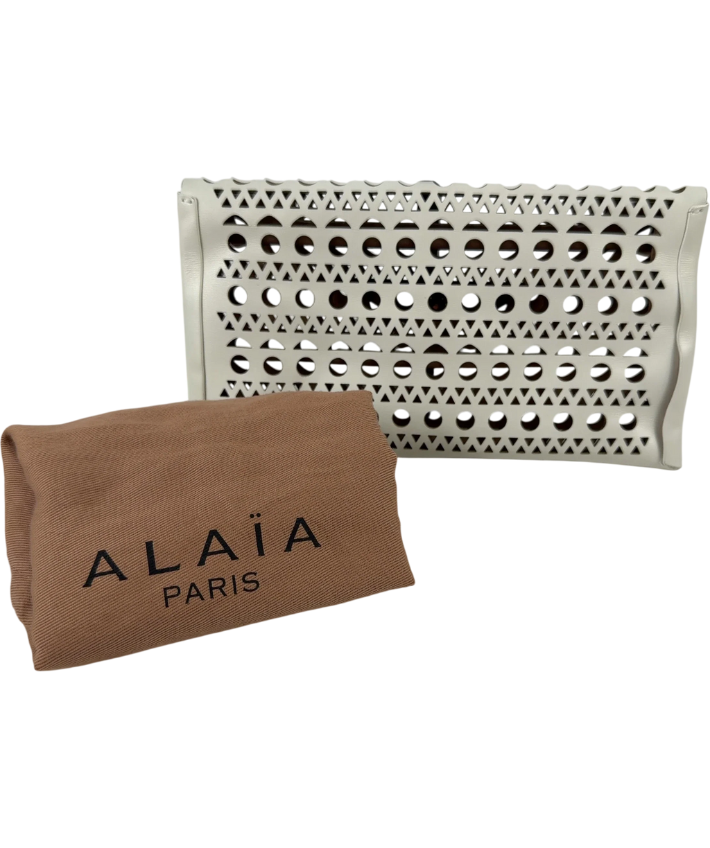 ALAIA White Colour — back