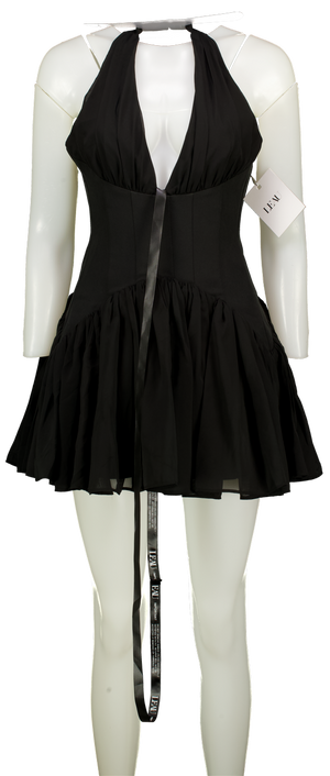 L'EAU Black Harper Corset Mini Dress UK XS