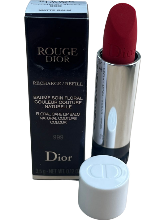DIOR Red Rouge Dior Matte Lip Balm 999 Refill