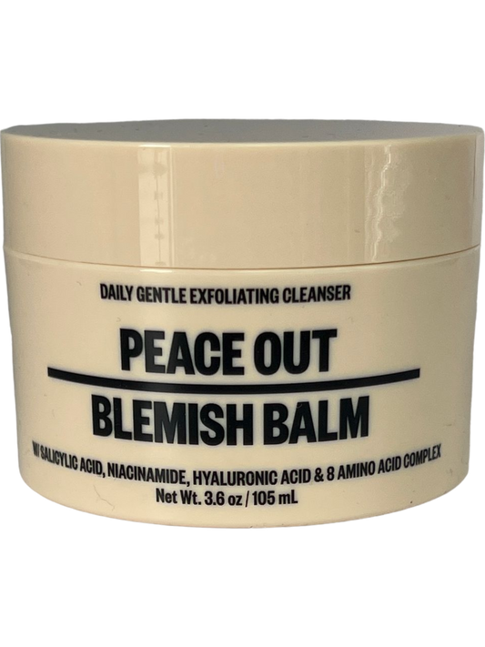Peace Out Blemish Balm Daily Gentle Exfoliating Cleanser BNIB 105ml