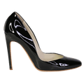 Rupert Sanderson Black 'seville' Patent Leather Pumps UK 7.5 EU 40.5 👠