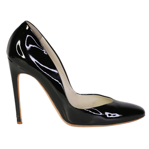 Rupert Sanderson Black 'seville' Patent Leather Pumps UK 7.5 EU 40.5