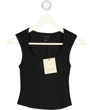 AllSaints Black Cruz Slim Fit Bodice UK 6