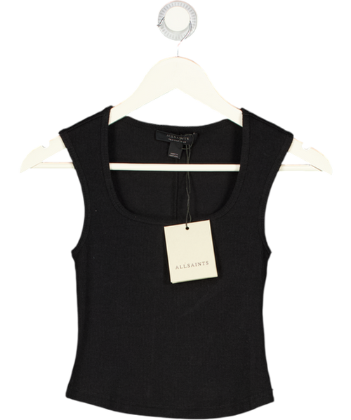 AllSaints Black Cruz Slim Fit Bodice UK 6