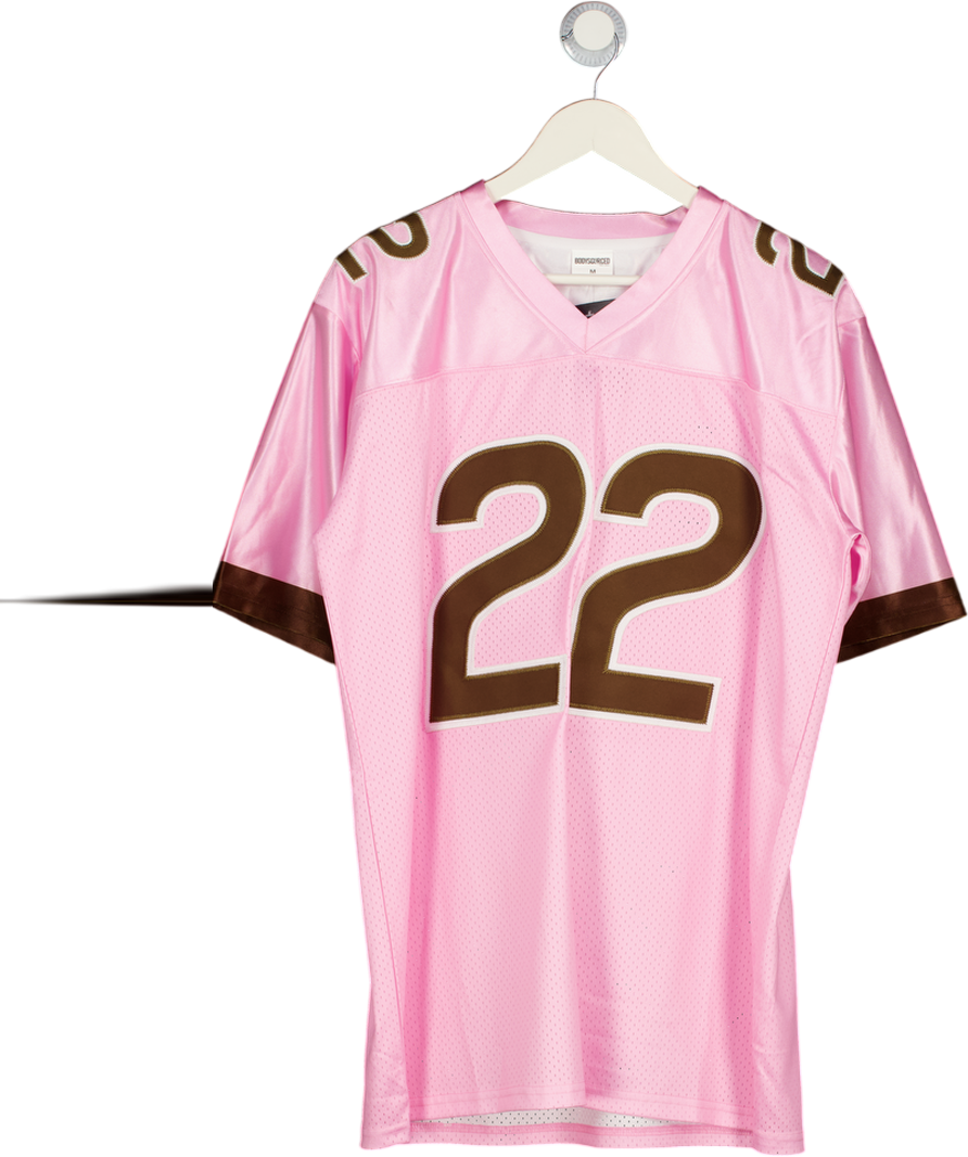 BODYSOURCED Pink Opal Oversized Jersey Top One Size