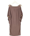 Flam Mode Grey Spring Dress UK S