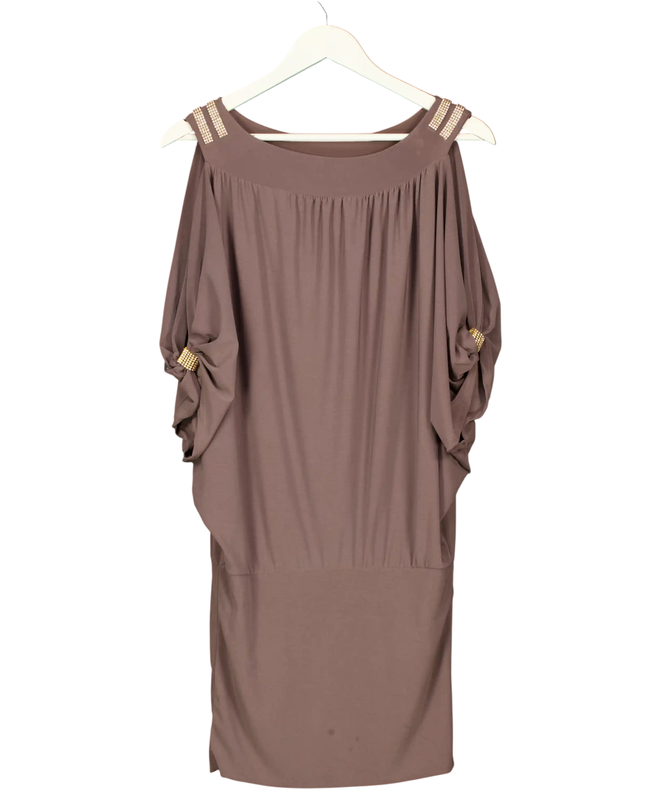 Flam Mode Grey Spring Dress UK S