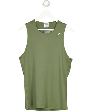 gymshark Green Arrival Tank Top UK S