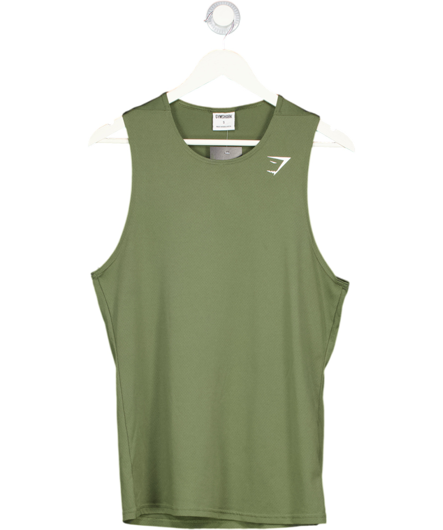 gymshark Green Arrival Tank Top UK S