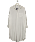 SEA LEVEL AUSTRALIA 100% Cotton Vacation Beach Shirt - White UK S