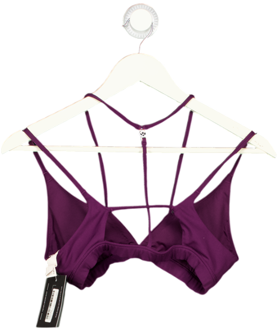 Lululemon Purple Sports Bra UK S