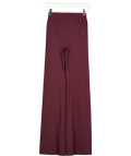 GYMSHARK Burgundy Brown Flare Leggings UK S