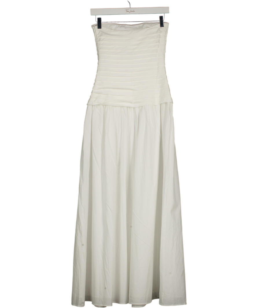 PEPPERMAYO Tyrah Maxi Dress - White UK 6
