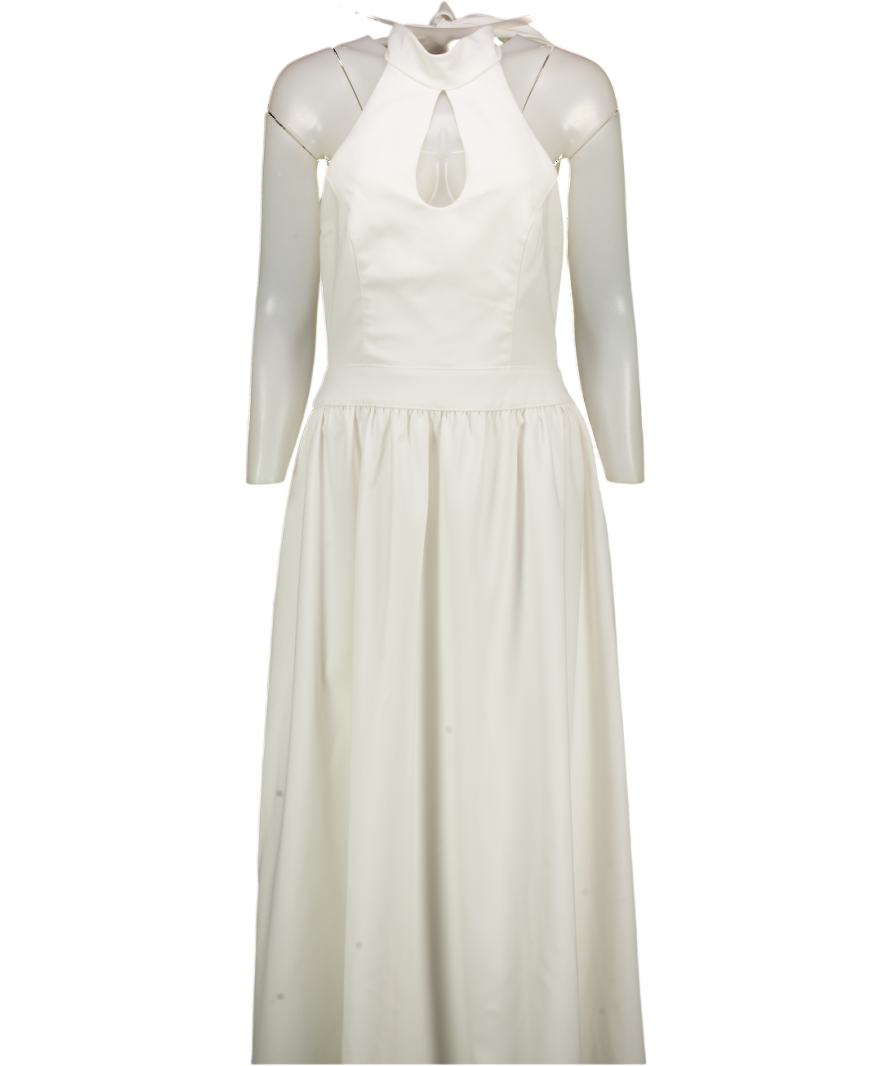 ALB Anne Louise White The Harper Dress UK M