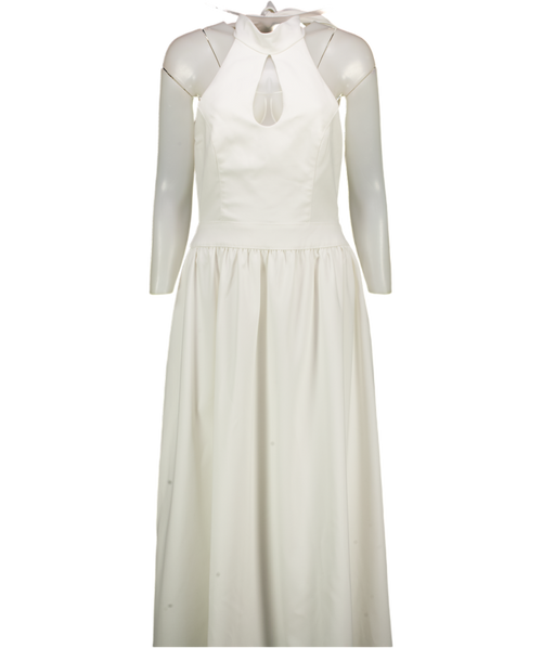 ALB Anne Louise White The Harper Dress UK M