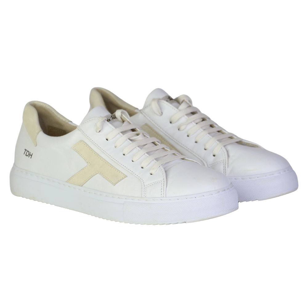 Terry de Havilland White Trainers UK 6 EU 39 👠
