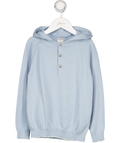 J&JOSH Premium Kidswear Blue Cotton Hoodie 8 Years