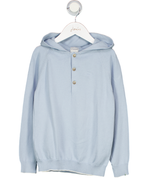 J&JOSH Premium Kidswear Blue Cotton Hoodie 8 Years